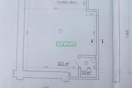 Продажа помещения 32.2 м²